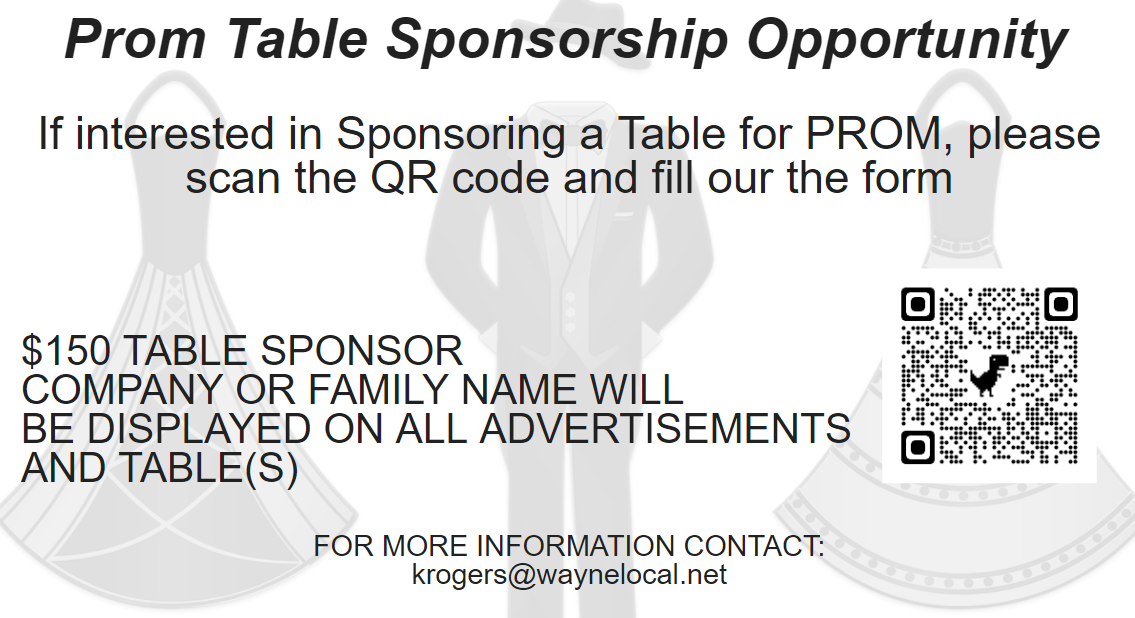 sponsor a table